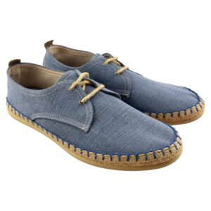 Zapatillas de hombre con plantilla acolchada y cierre de cordones 103356