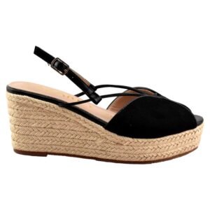 Alpargatas de esparto con cuña y plataforma 298627