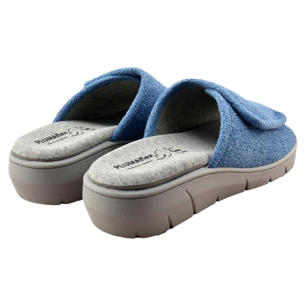 Zapatillas ancho especial con cierre adhesivo y plantilla acolchada 282266 - Imagen 4