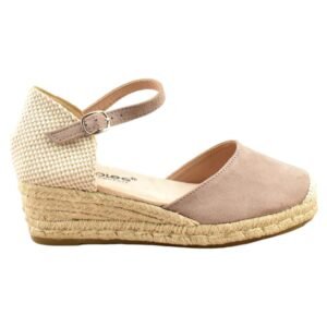 Alpargata con cuña de esparto y planta acolchada 202248