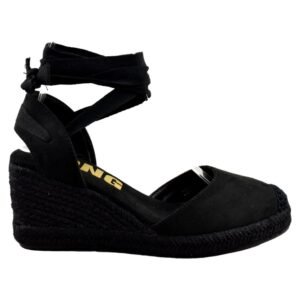 Alpargatas de cuña con cierre de cinta 090960