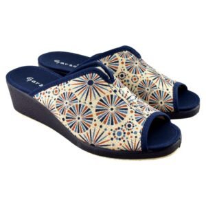 Zapatillas de casa con cuña 138039