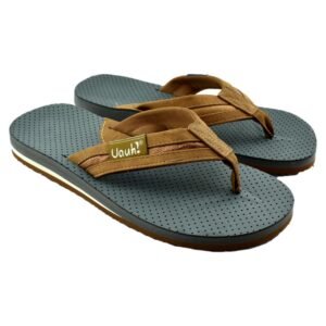 CHANCLAS DE GOMA CON TIRAS DE TELA MUY CÓMODAS