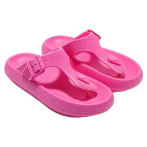 Chanclas de goma con hebilla 159346