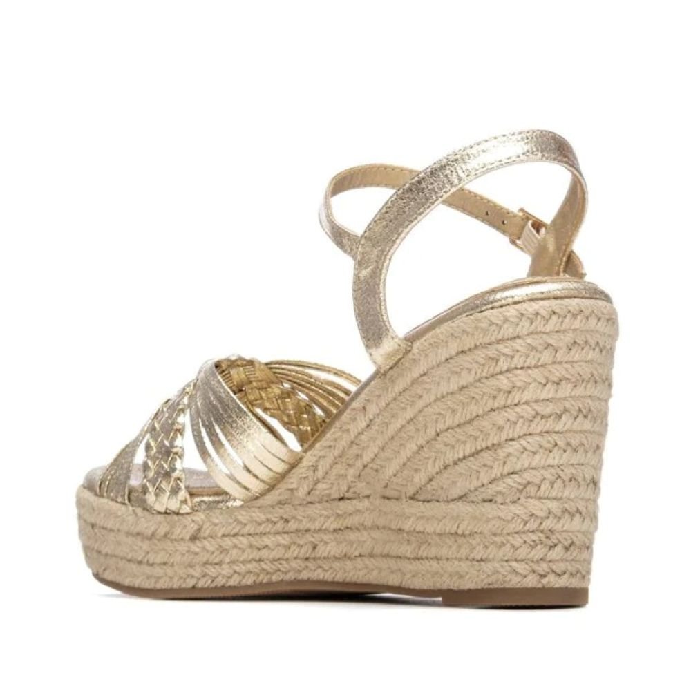 Sandalias de cuña de esparto. 238102 - Imagen 4