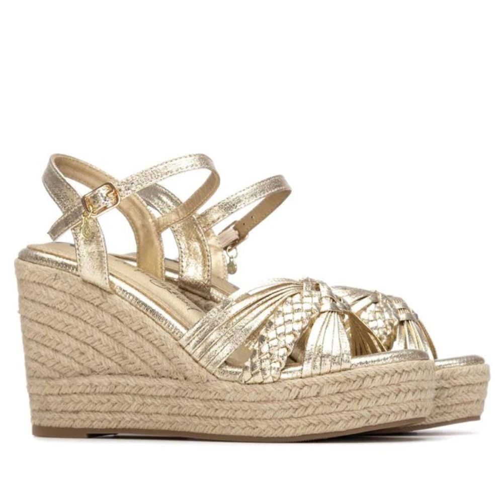 Sandalias de cuña de esparto. 238102 - Imagen 3
