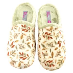 Zapatillas de casa con plantilla acolchada 001565