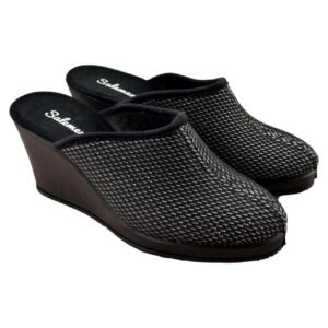 Zapatillas de casa con cuña alta 128176