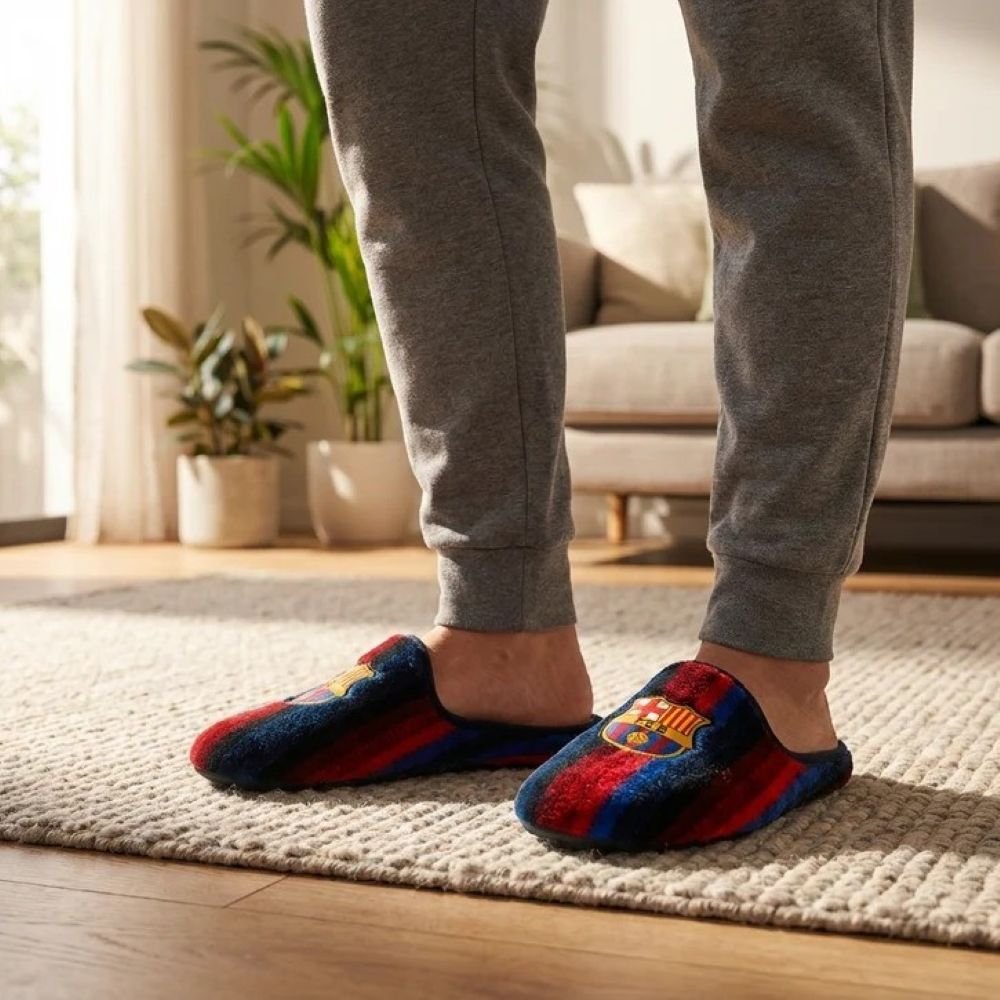 Zapatillas de casa FC Barcelona 814242 - Imagen 2