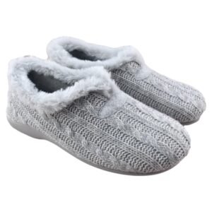 Zapatillas de casa de lana con forro de borreguillo 419512