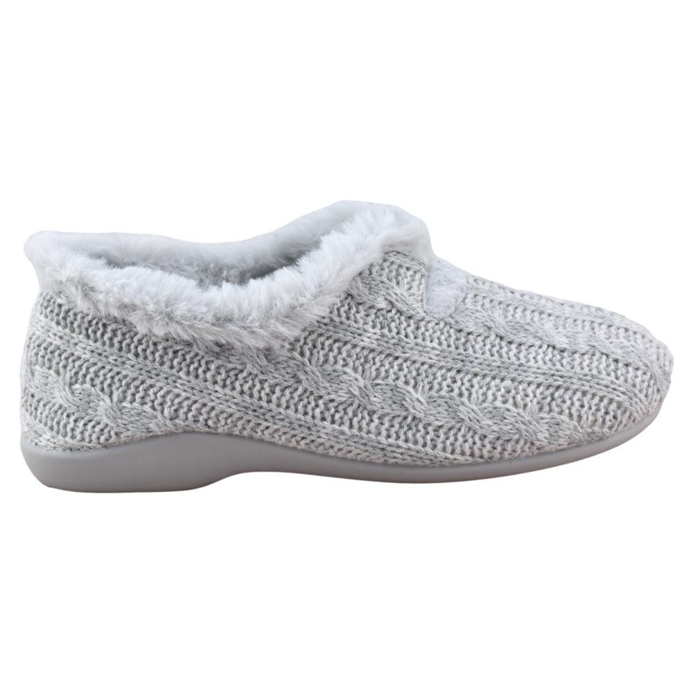 Zapatillas de casa de lana con forro de borreguillo 419512 - Imagen 2