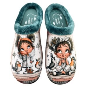 Zapatillas de casa muy cómodas con plantilla transpirable 199622