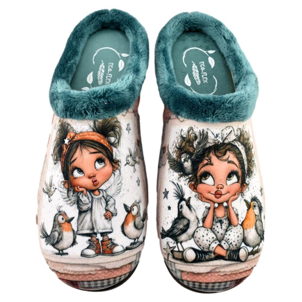 Zapatillas de casa muy cómodas con plantilla transpirable 199622