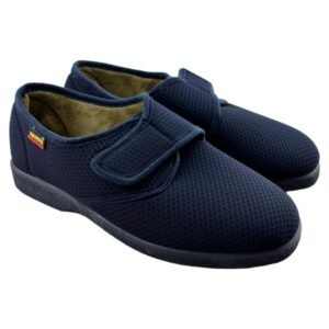 Zapatillas de casa de ancho especial y antideslizantes 585760